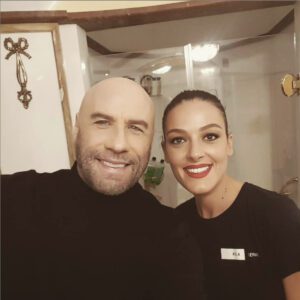 john travolta rea makeup